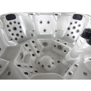 JACUZZI OGRODOWE WANNA SPA206 NORDIC 230x230 BIAŁY MARMUR