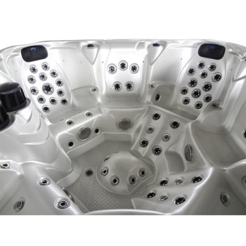 JACUZZI OGRODOWE WANNA SPA206 NORDIC 230x230 BIAŁY MARMUR