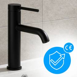 BATERIA UMYWALKOWA STOJĄCA CZARNA LOKI-BL