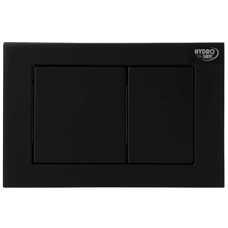 ZESTAW PODTYNKOWY WC STELAŻ HYDROSAN MISKA PURO-WH-03 PRZYCISK BUTTON-7-BL CZARNY