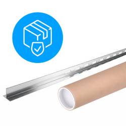 LISTWA SPADKOWA BRODZIKOWA CHROM LEWA 1200 MM LSB-CH-L-120