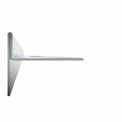 LISTWA SPADKOWA BRODZIKOWA CHROM LEWA 1800 MM LSB-CH-L-180