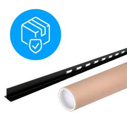 LISTWA SPADKOWA BRODZIKOWA CZARNY MAT LEWA 1400 MM LSB-MTB-L-140