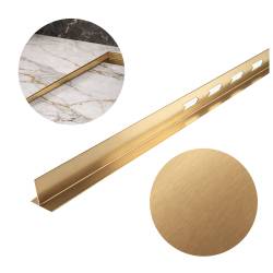 LISTWA SPADKOWA BRODZIKOWA ZŁOTA LEWA 1000 MM LSB-GL-L-100