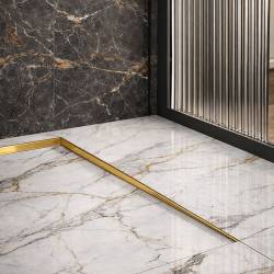LISTWA SPADKOWA BRODZIKOWA ZŁOTA LEWA 1400 MM LSB-GL-L-140