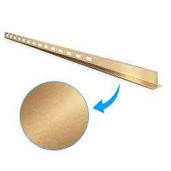 LISTWA SPADKOWA BRODZIKOWA ZŁOTA LEWA 1800 MM LSB-GL-L-180
