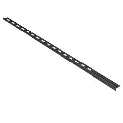 LISTWA SPADKOWA BRODZIKOWA CZARNY MAT PRAWA 1000 MM LSB-MTB-R-100