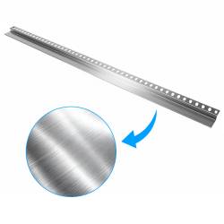 LISTWA CZOŁOWA BRODZIKOWA UNIWERSALNA CHROM 1200 MM LCB-CH-120