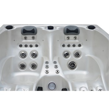 JACUZZI OGRODOWE WANNA SPA341 220x156 BIAŁA PERŁA
