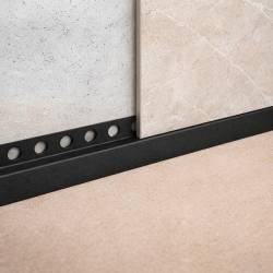LISTWA CZOŁOWA BRODZIKOWA UNIWERSALNA CZARNY MAT 1200 MM LCB-MTB-120