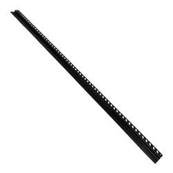LISTWA CZOŁOWA BRODZIKOWA UNIWERSALNA CZARNY MAT 1200 MM LCB-MTB-120