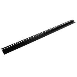 LISTWA CZOŁOWA BRODZIKOWA UNIWERSALNA CZARNY MAT 1200 MM LCB-MTB-120