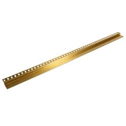 LISTWA CZOŁOWA BRODZIKOWA UNIWERSALNA ZŁOTA 1200 MM LCB-GL-120