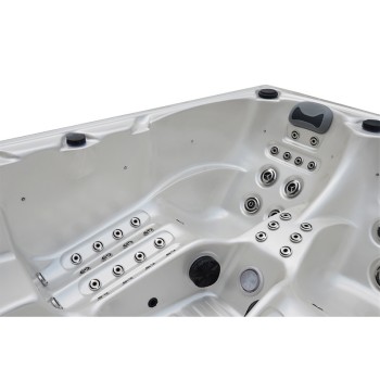 JACUZZI OGRODOWE WANNA SPA341 220x156 BIAŁA PERŁA
