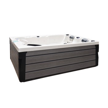 JACUZZI OGRODOWE WANNA SPA341 220x156 BIAŁA PERŁA