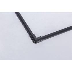 KABINA PRYSZNICOWA KWADRATOWA ZES-BS05C-100 CZARNA 100x100 CM