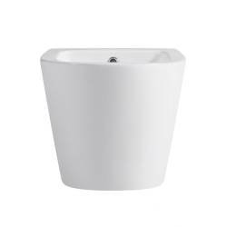 BIDET ŁAZIENKOWY PODWIESZANY WISZĄCY CERAMICZNY OWALNY BIAŁY BID-PRIMA-WH 49 CM BID-PRIMA-WH