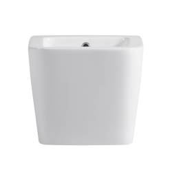 BIDET ŁAZIENKOWY PODWIESZANY WISZĄCY CERAMICZNY OWALNY BIAŁY BID-RAIN-WH 52 CM BID-RAIN-WH