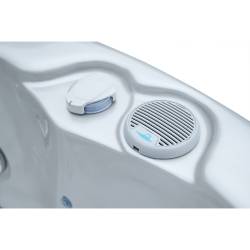 JACUZZI OGRODOWE WANNA SPA580W BIAŁA PERŁA OBUDOWA ANTRACYT 200X200 CM