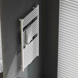 GRZEJNIK ŁAZIENKOWY ŚCIENNY PIONOWY WODNY DRABINKA 120x60 CORSO-WH-1 BIAŁY CORSO-WH-1