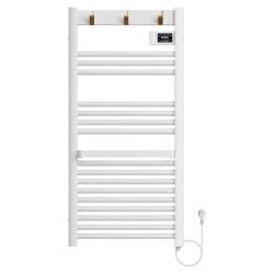 GRZEJNIK ŁAZIENKOWY ELEKTRYCZNY ALUMINIOWY DRABINKA ECO 500W YASUR BIAŁY YASUR-WH