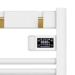 GRZEJNIK ŁAZIENKOWY ELEKTRYCZNY ALUMINIOWY DRABINKA ECO 500W YASUR BIAŁY YASUR-WH