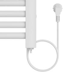 GRZEJNIK ŁAZIENKOWY ELEKTRYCZNY ALUMINIOWY DRABINKA ECO 500W YASUR BIAŁY YASUR-WH
