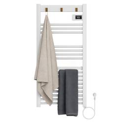 GRZEJNIK ŁAZIENKOWY ELEKTRYCZNY ALUMINIOWY DRABINKA ECO 500W YASUR BIAŁY YASUR-WH