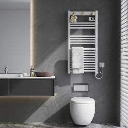 GRZEJNIK ŁAZIENKOWY ELEKTRYCZNY ALUMINIOWY DRABINKA ECO 500W YASUR BIAŁY YASUR-WH