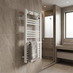 GRZEJNIK ŁAZIENKOWY ELEKTRYCZNY ALUMINIOWY DRABINKA ECO 500W YASUR BIAŁY YASUR-WH
