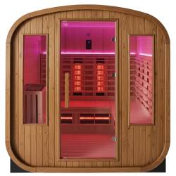 SAUNA OGRODOWA KOMBO FIŃSKA - INFRARED BECZKA NOWY PANEL VANTA-2