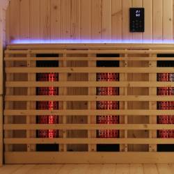 SAUNA OGRODOWA KOMBO FIŃSKA - INFRARED BECZKA NOWY PANEL VANTA-2