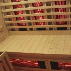 SAUNA OGRODOWA FIŃSKA / INFRARED BECZKA HAMAR 4-6 OSOBOWA 180x200 CM NOWY PANEL HAMAR-2