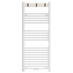 GRZEJNIK ŁAZIENKOWY ŚCIENNY PIONOWY WODNY DRABINKA 120x50 YASUR-WH-2 BIAŁY
