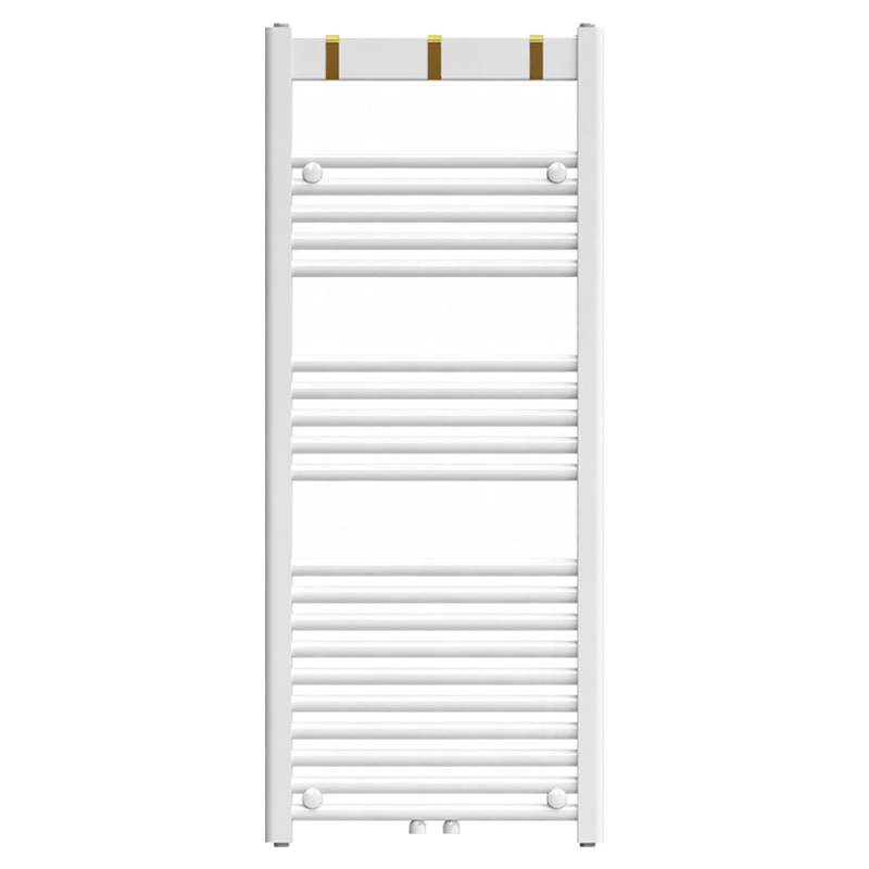 GRZEJNIK ŁAZIENKOWY ŚCIENNY PIONOWY WODNY DRABINKA 120x50 YASUR-WH-2 BIAŁY