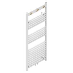 GRZEJNIK ŁAZIENKOWY ŚCIENNY PIONOWY WODNY DRABINKA 120x50 YASUR-WH-2 BIAŁY