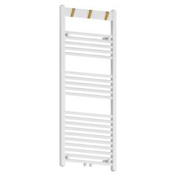 GRZEJNIK ŁAZIENKOWY ŚCIENNY PIONOWY WODNY DRABINKA 120x50 YASUR-WH-2 BIAŁY