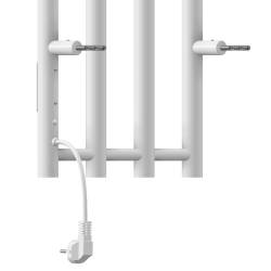 GRZEJNIK ŁAZIENKOWY ELEKTRYCZNY ŚCIENNY PIONOWY 1405X346 BIAŁY KASJAN-WH-2