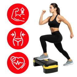 STEP SCHODEK DO ĆWICZEŃ DO AREOBIKU FITNESS COBRA-2