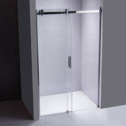 DRZWI PRYSZNICOWE PRZESUWNE DO WNĘKI ZES-SH03D-120 CHROM 115-120 CM 8 MM