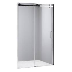 DRZWI PRYSZNICOWE PRZESUWNE DO WNĘKI ZES-SH03E-130 CHROM 125-130 CM 8 MM