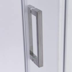 DRZWI PRYSZNICOWE PRZESUWNE DO WNĘKI ZES-SH03E-130 CHROM 125-130 CM 8 MM
