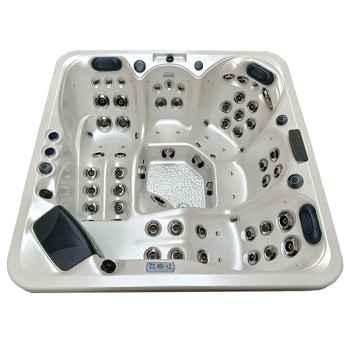 JACUZZI OGRODOWE WANNA SPA344 210x210 Biała perła obudowa szara