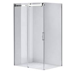 KABINA PRYSZNICOWA PROSTOKĄTNA ZES-KZ202A-100X90 CHROM 100x90 CM