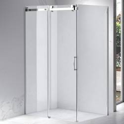 KABINA PRYSZNICOWA PROSTOKĄTNA ZES-KZ202A-100X90 CHROM 100x90 CM