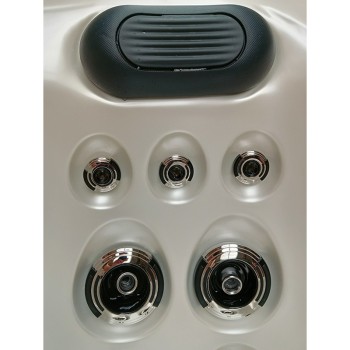 JACUZZI OGRODOWE WANNA SPA344 210x210 Biała perła obudowa szara