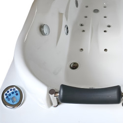 WANNA Z HYDROMASAŻEM Z PODGRZEWACZEM RAMZES 634H BIAŁA 168x85 CM RAMZES-634H-168X85