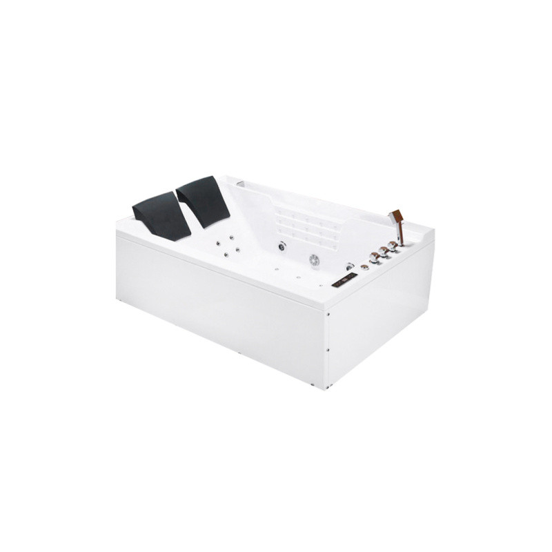 WANNA Z HYDROMASAŻEM Z PODGRZEWACZEM FENIX 606BH LEWA BIAŁA 180x120 CM FENIX-606BH-L-180