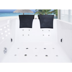 WANNA Z HYDROMASAŻEM Z PODGRZEWACZEM FENIX 606BH LEWA BIAŁA 180x120 CM FENIX-606BH-L-180