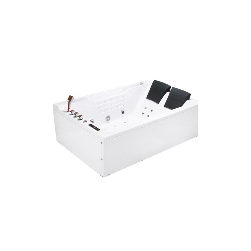 WANNA Z HYDROMASAŻEM Z PODGRZEWACZEM FENIX 606AH PRAWA BIAŁA 180x120 CM FENIX-606AH-P-180